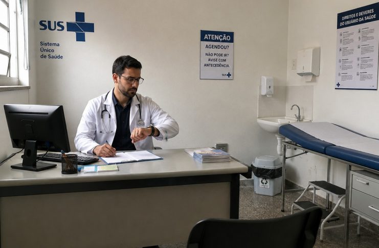 Faltas em consultas chega a até 70% dos agendamentos