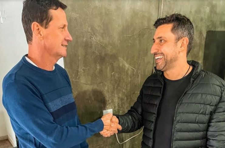 Max e Laerci vão à Marcha dos Prefeitos, em Brasilia