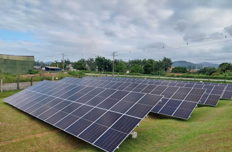SCGás implanta usina solar em Tijucas