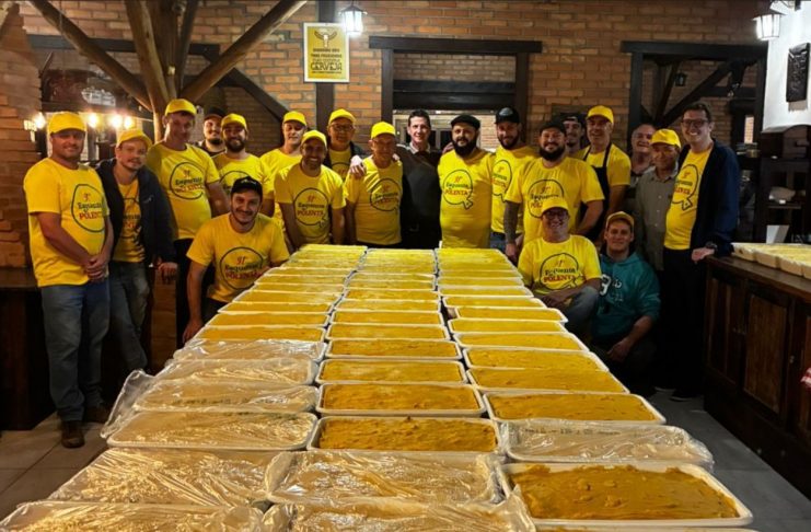 Incanto: Polenta com linguiça abre a festa, quinta-feira